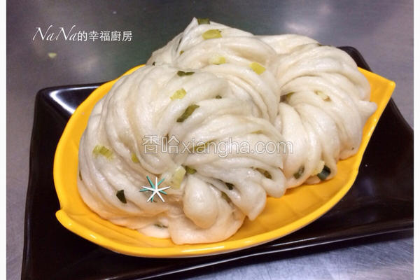 香葱花卷的做法 菜谱 香哈网