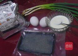 吻仔鱼车轮饼的做法图解1