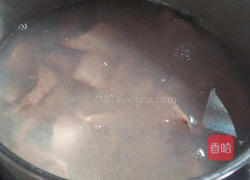 菠菜猪肝汤的做法图解2