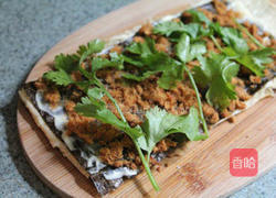 海苔肉松豆皮卷的做法图解1