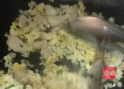 墨鱼丸炒饭的做法图解3