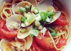 番茄蛤蜊意式汤面的做法图解11