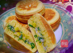 吻仔鱼车轮饼的做法图解8