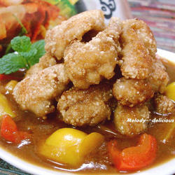 咖哩佐香鸡块的做法[图]