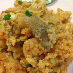 黄金猪肉炒饭的做法[图]