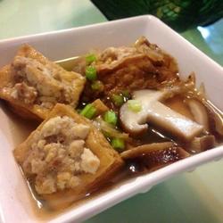 油豆腐镶肉汤的做法[图]