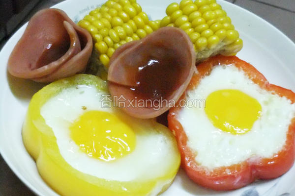 蔬果蒸蛋营养早餐