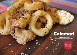 椒盐香酥炸墨鱼的做法图解1