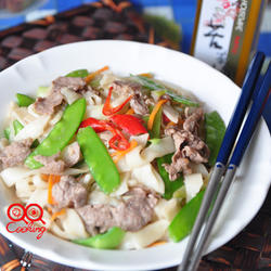 苦茶油牛肉板条的做法[图]