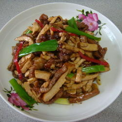 豆干炒肉丝的做法[图]