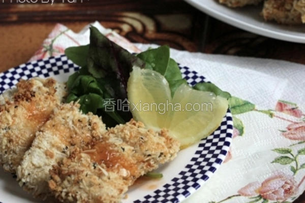 脆皮帕马森鸡块