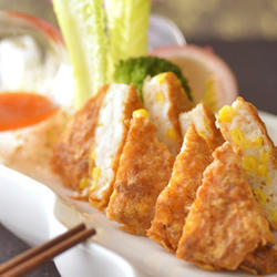 玉米虾饼的做法[图]
