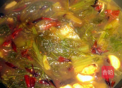酸辣焖芥菜的做法图解3