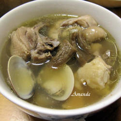 老菜圃蛤蜊鸡汤的做法[图]