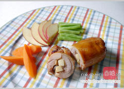 苹果鸡肉卷的做法图解15