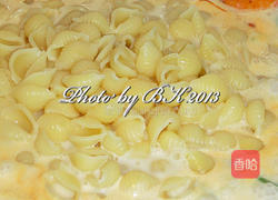 白酱海鲜贝壳面的做法图解6