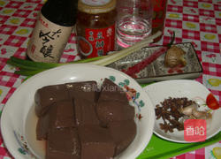 卤麻辣鸭血的做法图解1