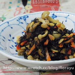 羊栖菜信田煮的做法[图]