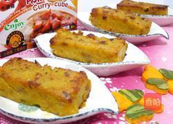 南瓜咖哩油葱粿的做法图解10