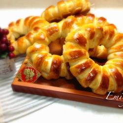 起司牛奶花型面包的做法[图]