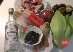 奶油芥菜海上鲜的做法图解1