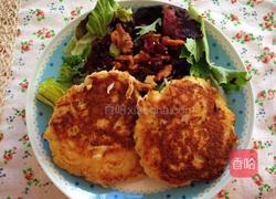 蟹肉饼沙拉的做法图解4