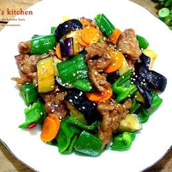 香茄青椒牛肉片的做法[图]
