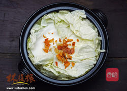 仙女贝火锅白菜煲的做法图解11