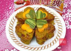 南瓜咖哩油葱粿的做法图解12