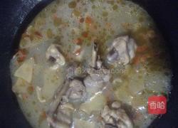 食候养生麻油鸡汤的做法图解5