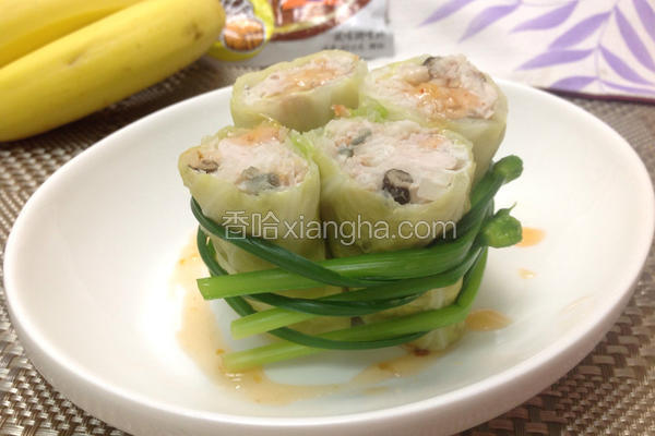 鸡肉萝卜丝菜卷