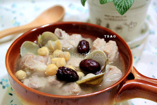 鹰嘴豆鲜味排骨汤