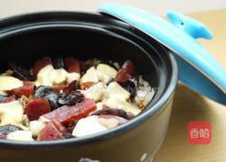 起司焗腊肠煲仔饭的做法图解12