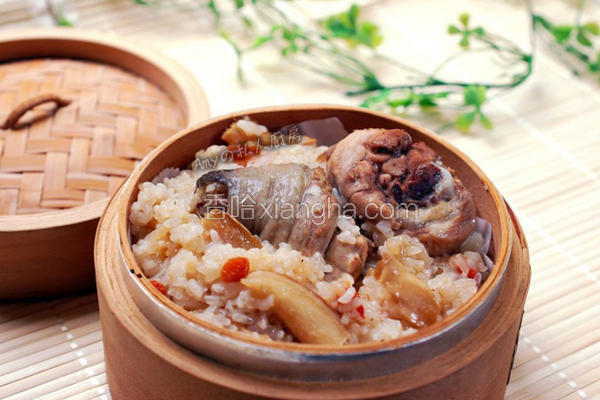 麻油鸡糯米饭