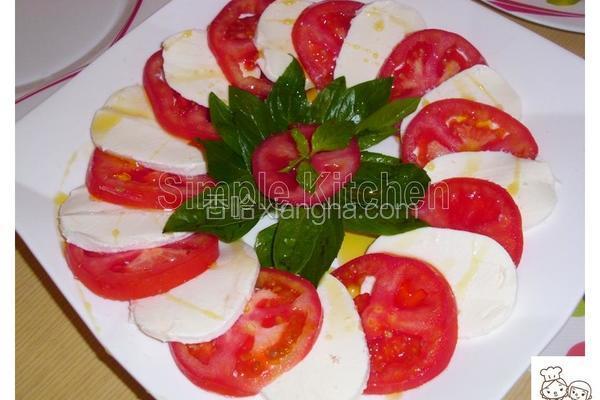 莫查瑞拉起司盘