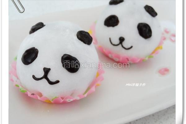 猫熊草莓大福
