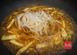 韩式泡菜炒粉条的做法图解7