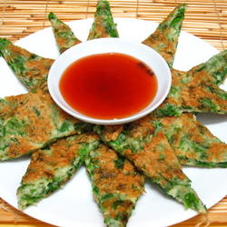 芹菜叶煎饼的做法[图]