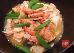 XO酱海鲜豆腐煲的做法图解7