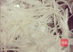 炒盐渍白萝卜丝的做法图解2
