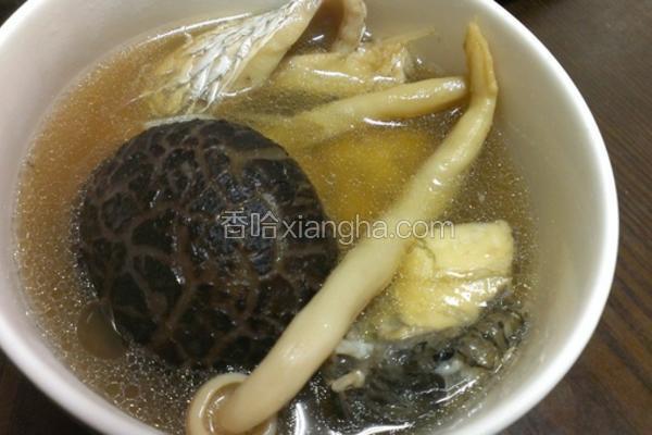 香菇鲈鱼汤