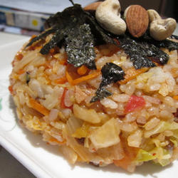 香喷喷泡菜炒饭的做法[图]