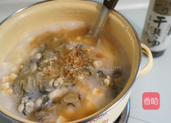 鲜蚵豆腐生滚粥的做法图解6