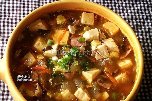 咖哩豆腐煲