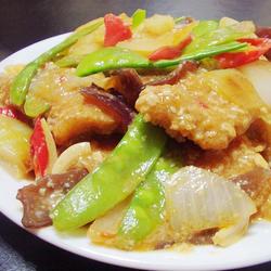 时蔬拌鱼块的做法[图]