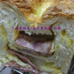 培根起司乳酪土司的做法[图]