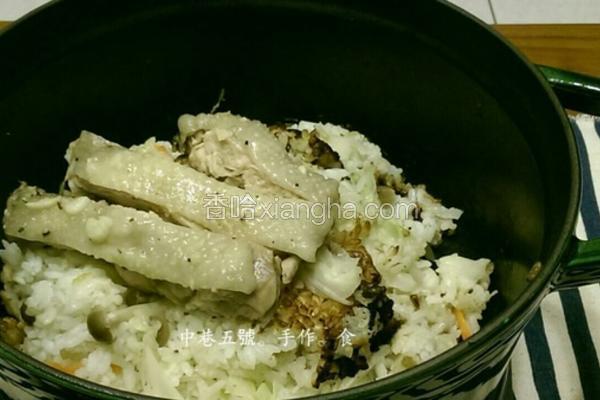 铁锅煲饭