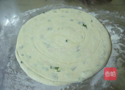 汤种香葱大饼的做法图解6