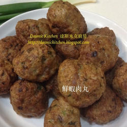 鲜虾肉丸/肉饼的做法[图]