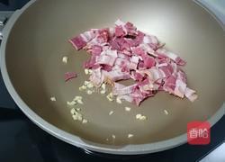 培根高丽菜炒饭的做法图解1